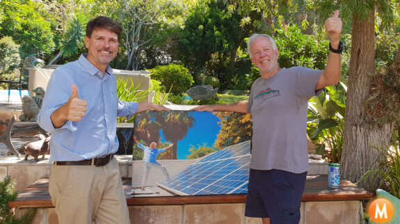 M-Solar-Power-Client-Visit Mark Becker MSPD Africa
