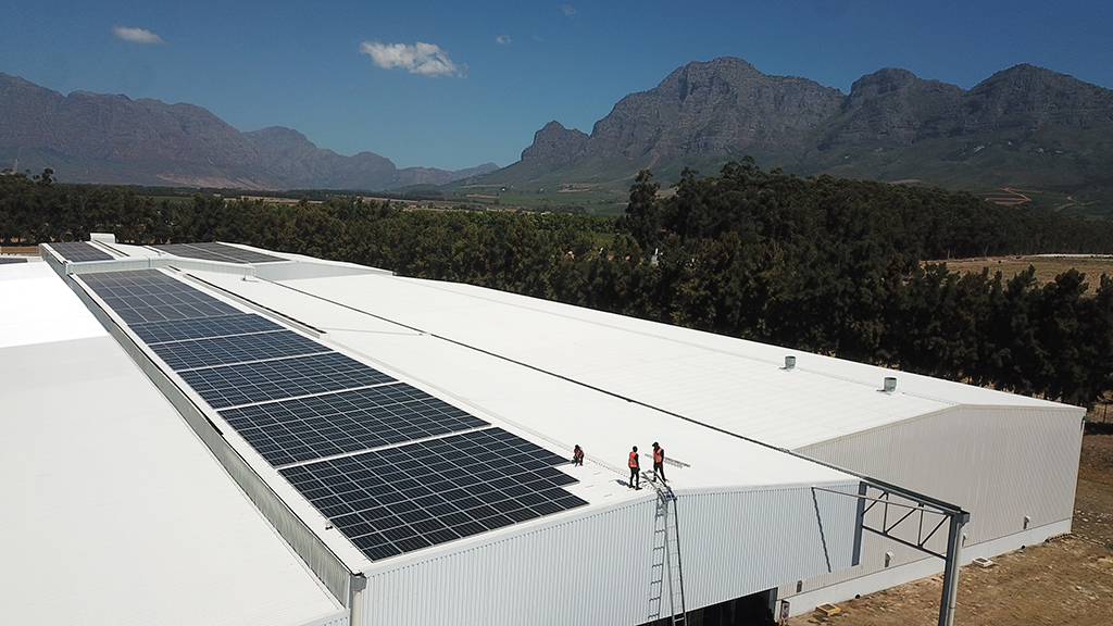 120kW Solar Power Stellenpak
