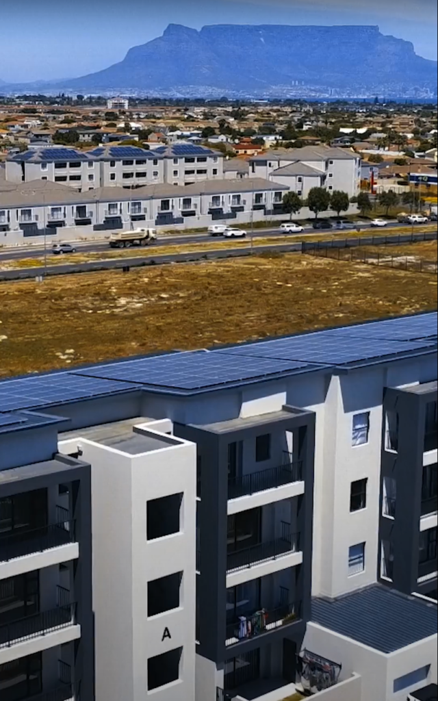 off-grid apartment solar power system Fox 30kW Genset Integration Apartment Block Cape Town