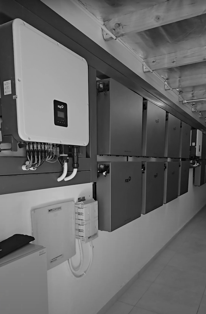 off-grid apartment solar system Fox 30kW Inverter Genset