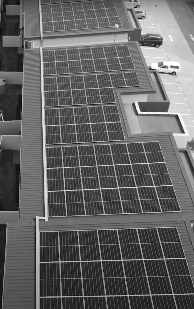off-grid apartment solar power system Fox 30kW Genset Integration Apartment Block Cape Town