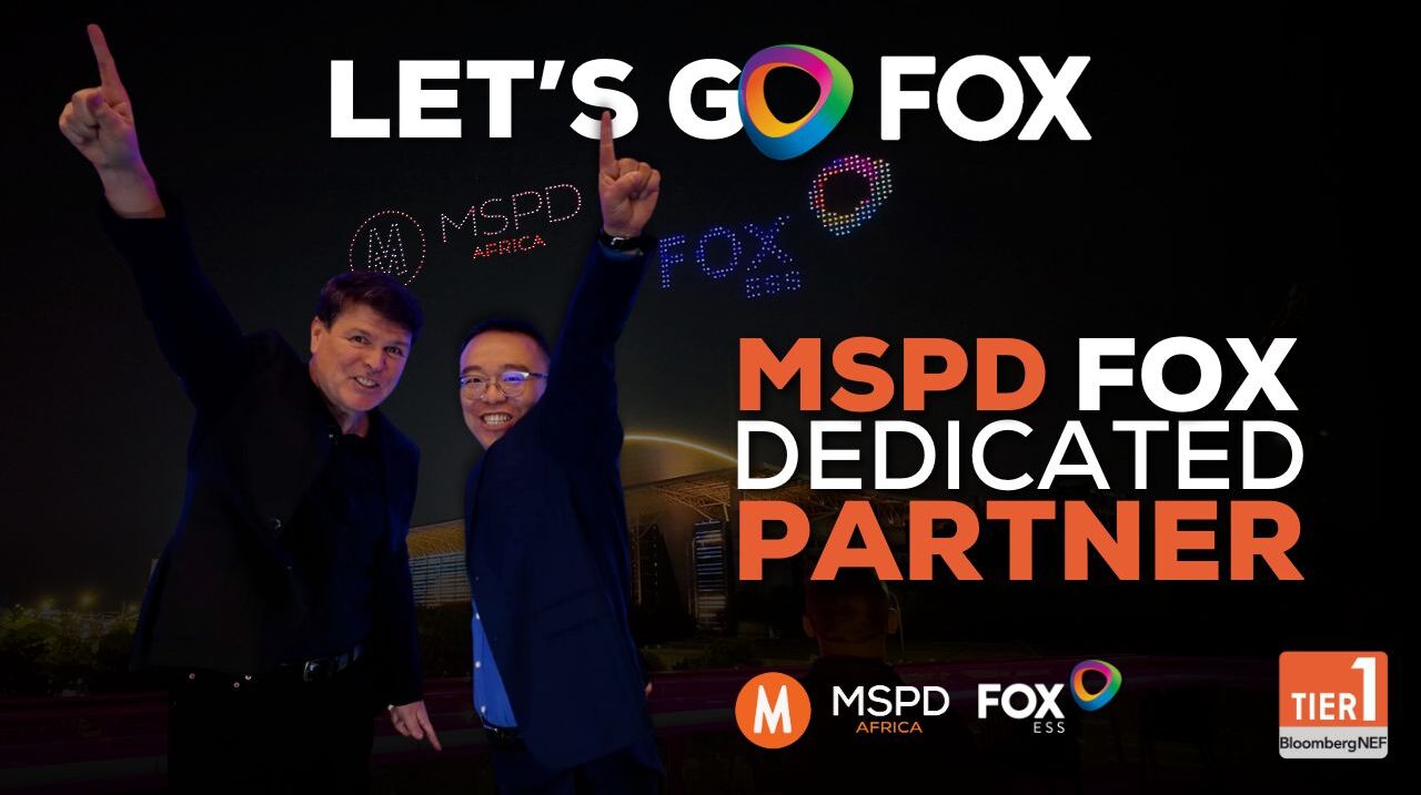 MSPD Africa becomes Fox ESS Dedicated Partner Mark Becker Tengfei Ji