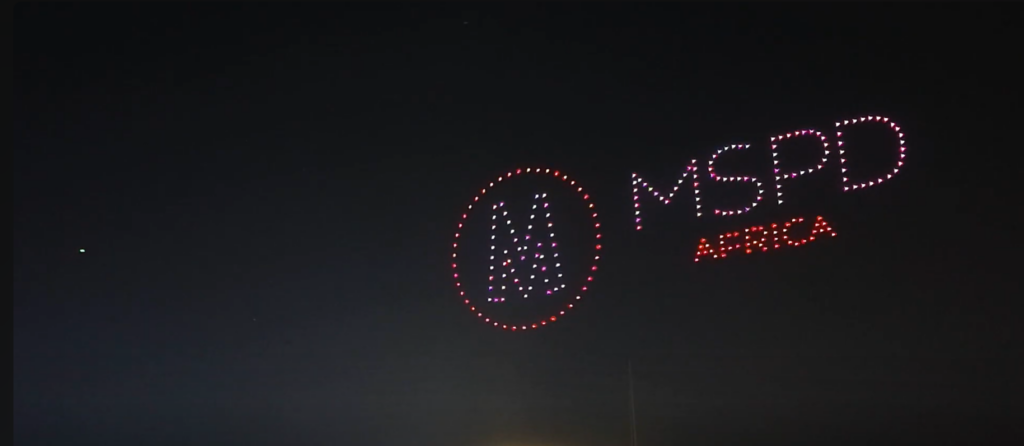 Heart Drone Show Fox ESS MSPD Africa