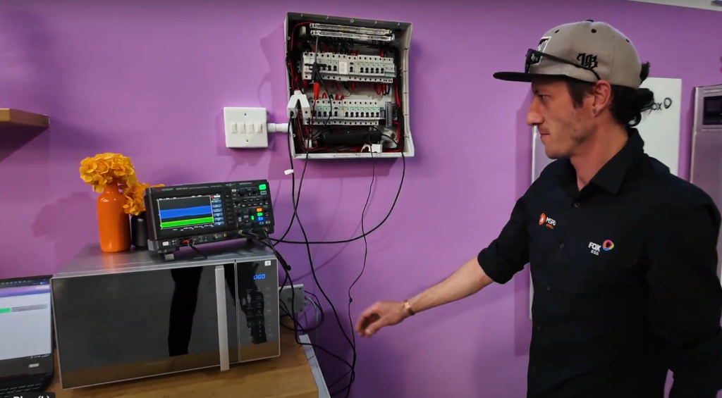 Fox EVO Beauty Testing Inrush Current Peak