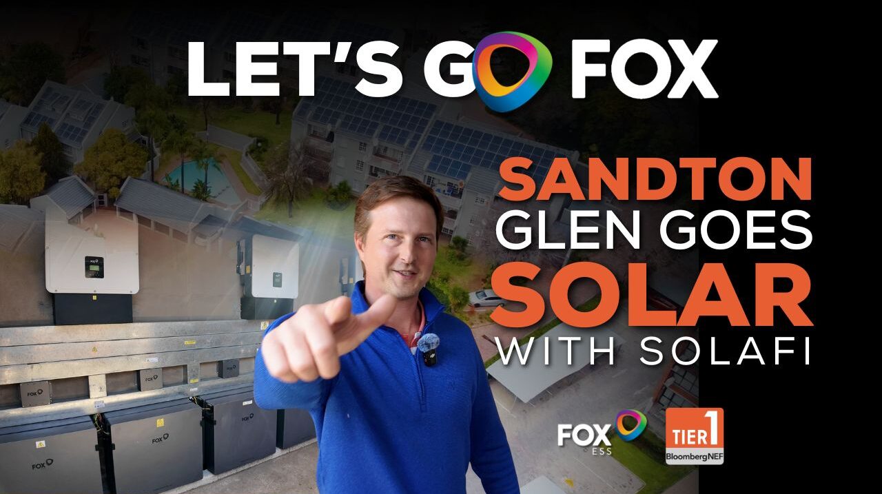 Fox ESS Sandton-Glen-Goes-Solar-with-Solafi