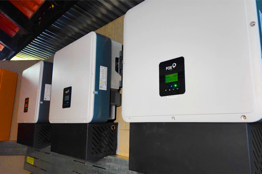 Fox ESS 30kW inverter in parallel