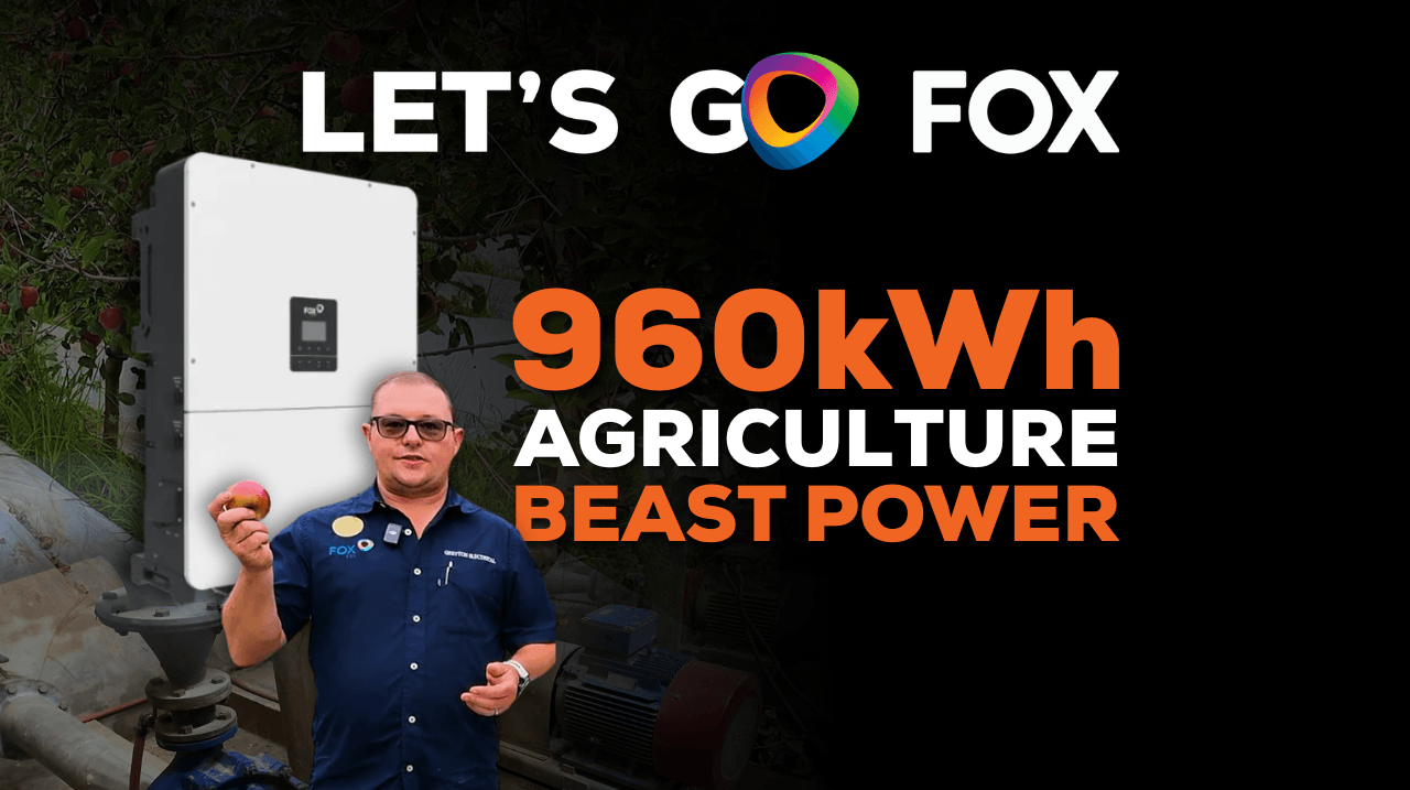 Fox ESS; Solar Power; BESS; Year of the Beast; BEAST; Beast 125kW; Inverter; H3 Plus; CQ16; MSPD Africa; Greyton; Apple Farm; Pear Farm; Agriculture