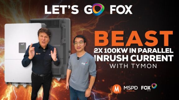 Mark Becker; MSPD Africa; Fox ESS; H3 Plus; BEAST; Inrush Current