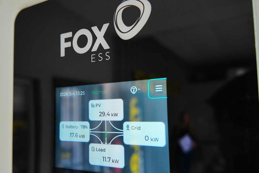 Fox ESS Beast H3 Plus Screen Load Off Grid The Big Time Sign Meyerton South Africa