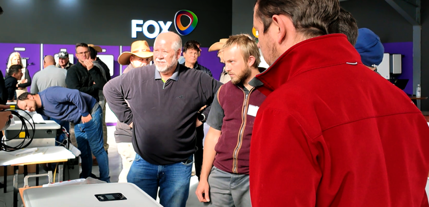Hands on training solar installers MSPD Fox MSPD Africa Fox ESS