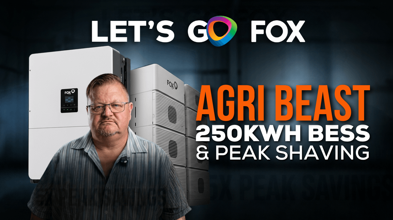 Lee Minnie Fox ESS Solar Power Industrial Grade Agriculture Farm Solar Greenhouse MSPD Africa